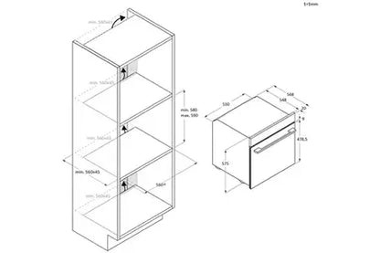 Four encastrable Rosieres RO6 T3T1CTB