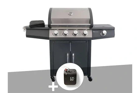 Barbecue Jardideco Barbecue à gaz Piretto + Weber Connect Smart Grilling Hub - Jardideco