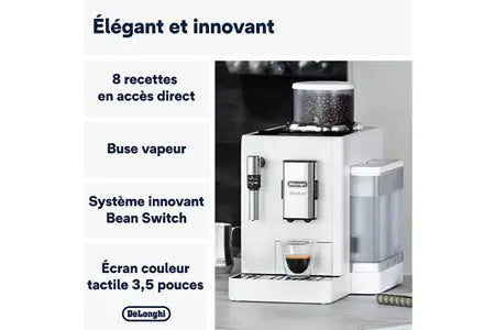 Expresso avec broyeur Delonghi FEB4435.W RIVELIA Blanc