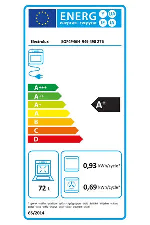 Four encastrable Electrolux EOF4P46H