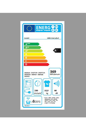 Sèche-linge Candy CSE H10A1LE-47