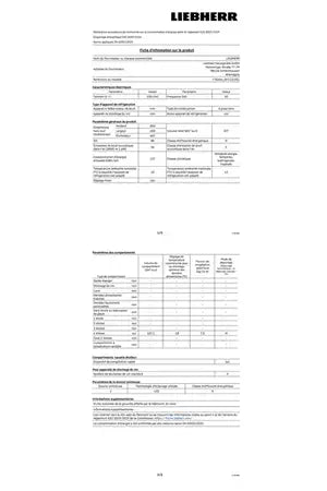 Congélateur top Liebherr FDI 1624-20