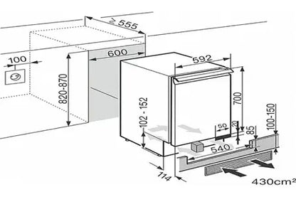 Cave de service Miele KWT 6321 UG