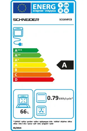 Gazinière Schneider SCG6MFCB