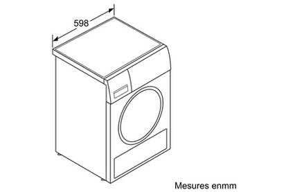 Sèche-linge BOSCH SERENITY WPG2312SFR