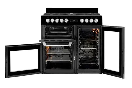 Piano de cuisson Leisure CUISINEMASTER PRO 90CM GAZ NOIR - PR90F560K