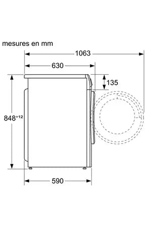 Lave-linge séchant Siemens WN34A100FF