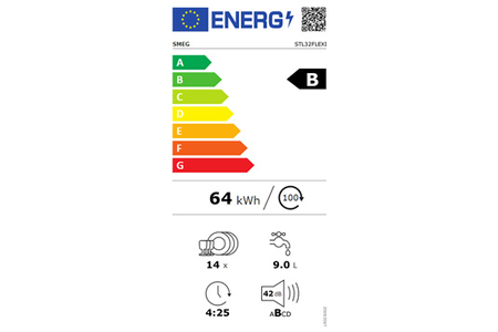 Lave-vaisselle Smeg STL32FLEXI - ENCASTRABLE 60CM