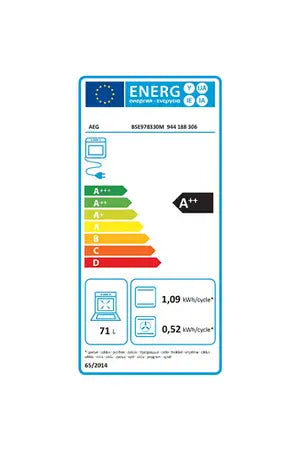 Four encastrable Aeg BSE978330M