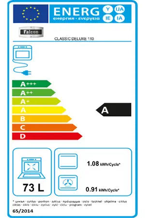 Piano de cuisson Falcon CLASSIC DELUXE - CDL110DFBL/B-EU - 110CM