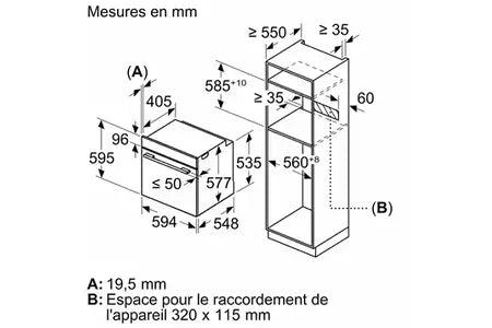 Four encastrable Neff B3ACE4AN0