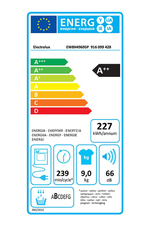 Sèche-linge Electrolux EW8H4969SP