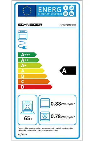 Cuisinière induction Schneider SCI63MFPW