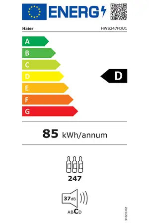 Cave de vieillissement Haier HWS247FDU1