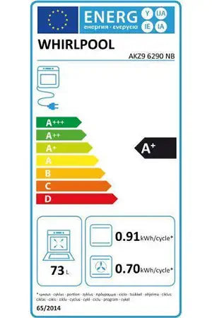 Four encastrable Whirlpool AKZ9 6290 NB