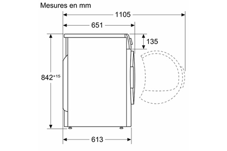 Sèche-linge SIEMENS WT45HVX1FR