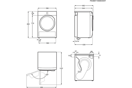 Sèche-linge Electrolux EW8H4969SP