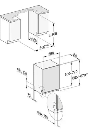 Lave-vaisselle Miele G 5161 SCVI DUOCLEAN - ENCASTRABLE 60 CM Miele