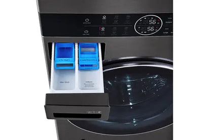 Lave-linge séchant LG F761TOWERB WASHTOWER Lg