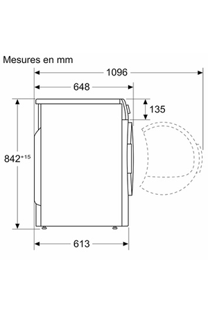 Sèche-linge BOSCH SERENITY WQG1420SFR