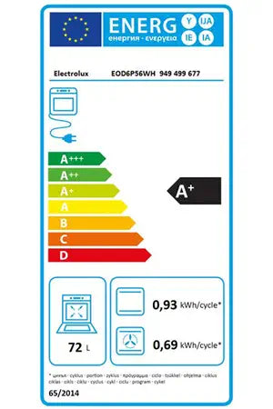 Four encastrable Electrolux EOD6P56WH