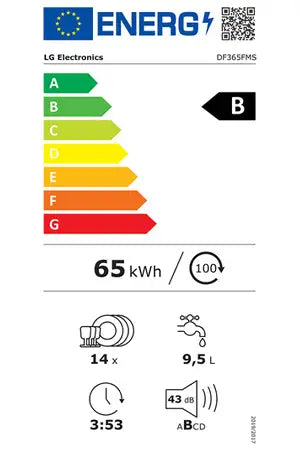 Lave-vaisselle Lg DF365FMS